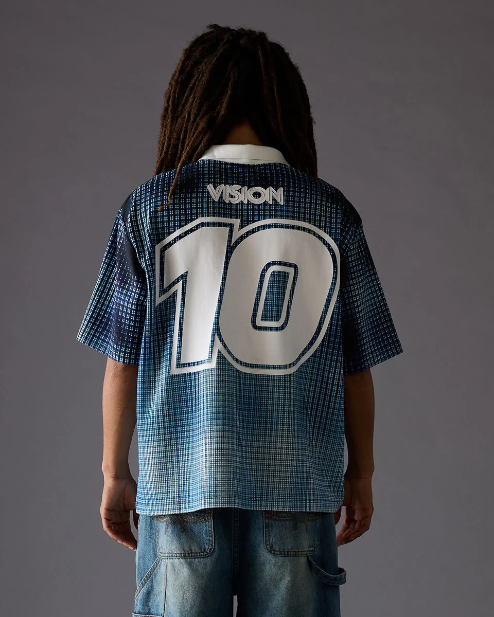 Kofl Grid Tee - Graphic Royal - Image 8