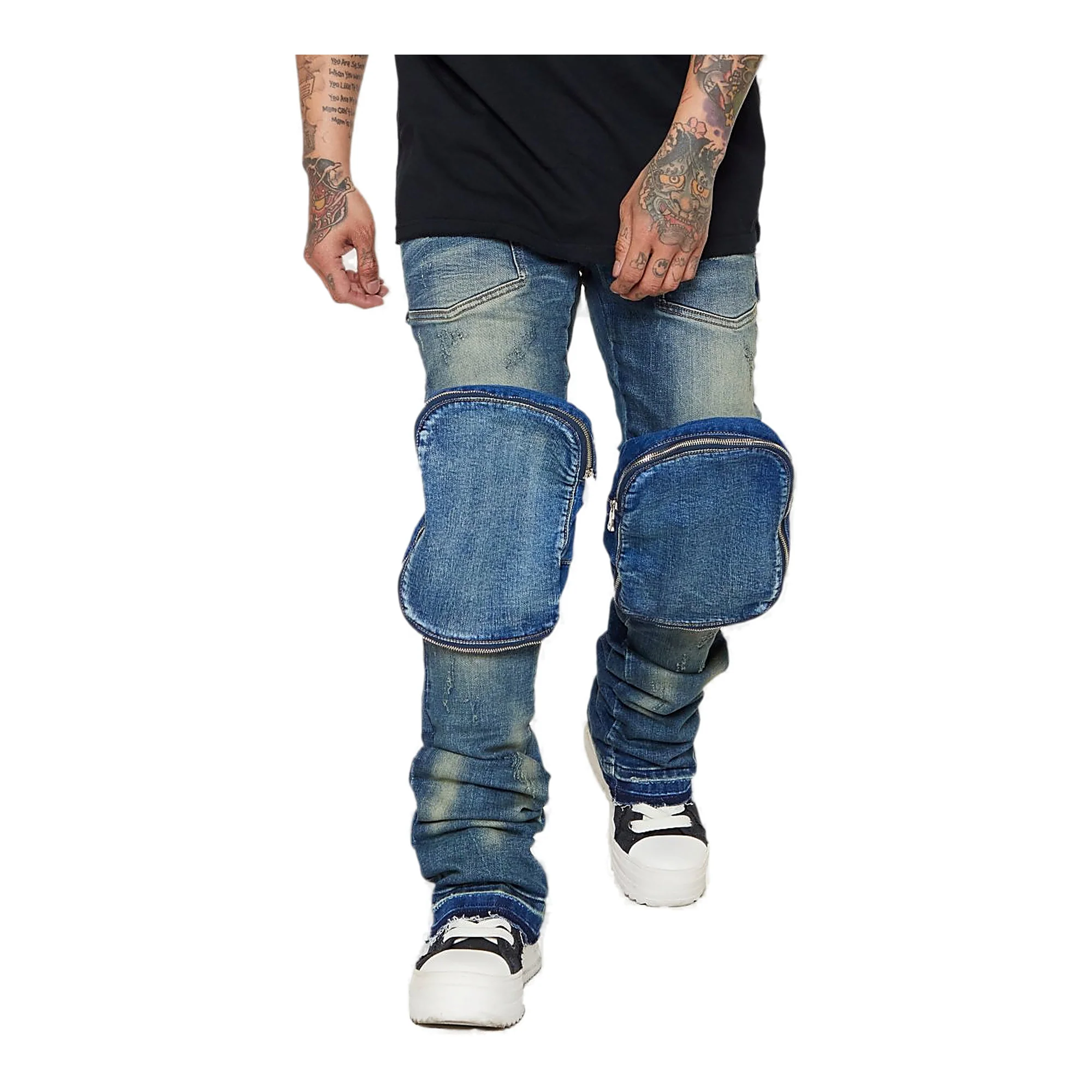 Valabasas Pocket Jeans - Stacked Dark Vintage