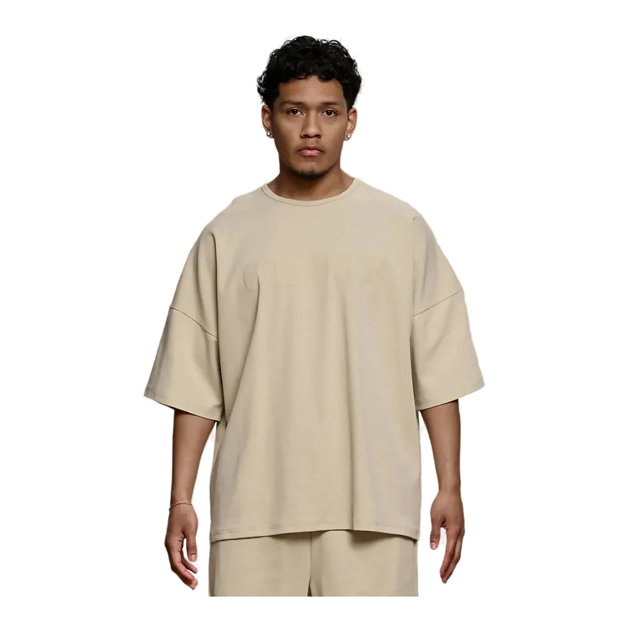 Silnt Chptrs Legacy Tee - Oversized Khaki