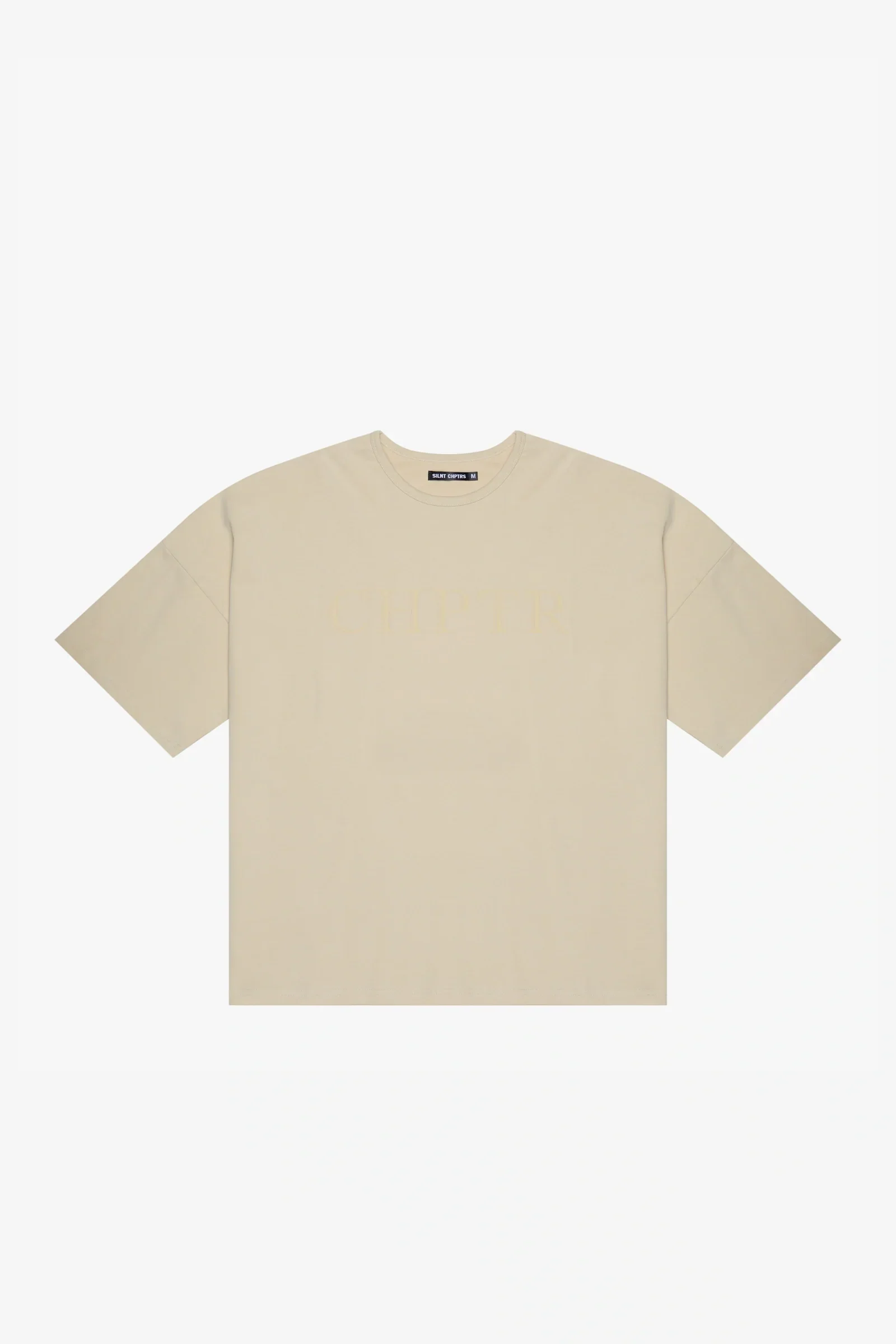 Silnt Chptrs Legacy Tee - Oversized Khaki - Image 3