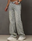 Waimea Dot Jeans - Baggy Fit - Image 4