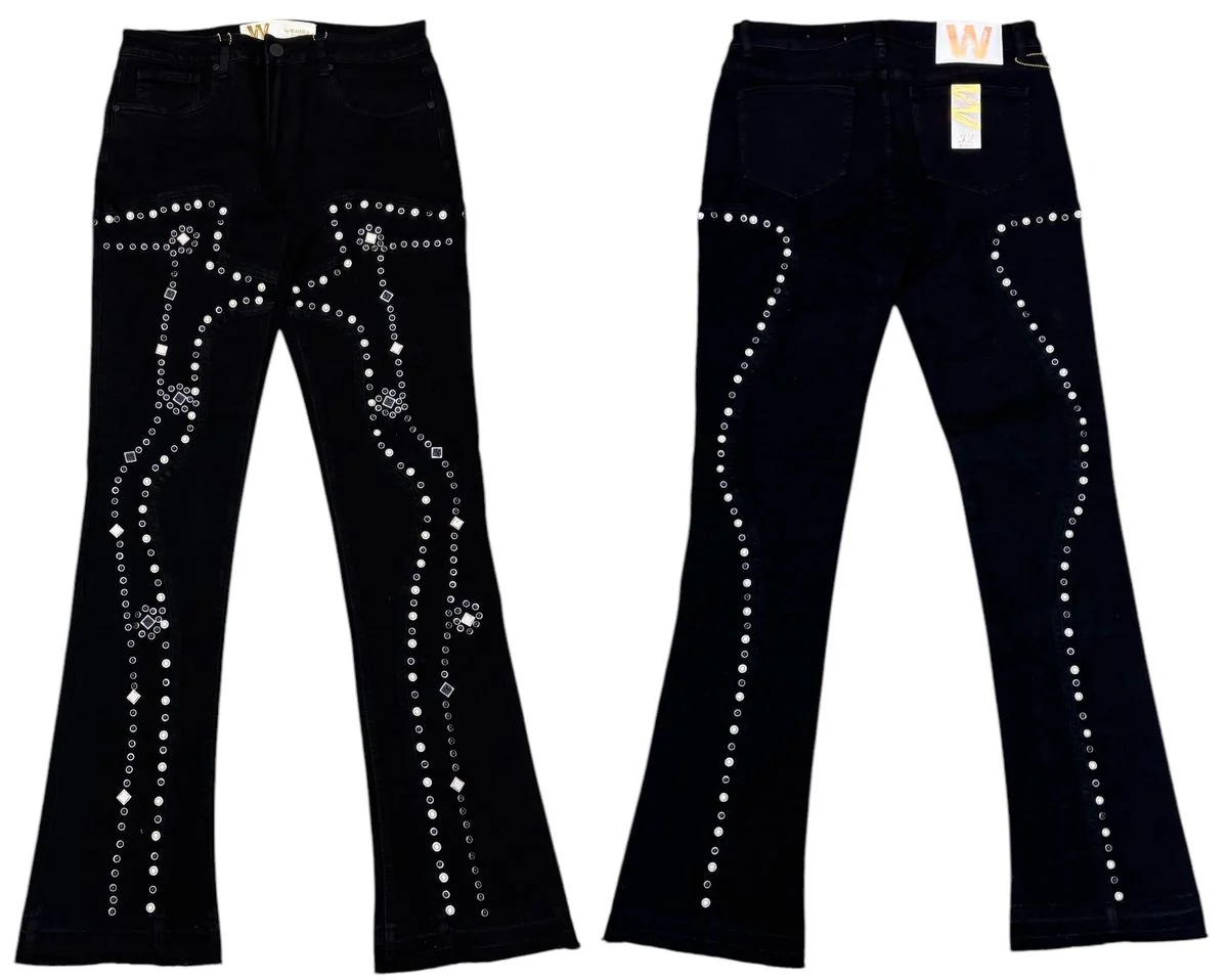 Waimea M8406Da-Jb Jeans Jet Black - Image 3