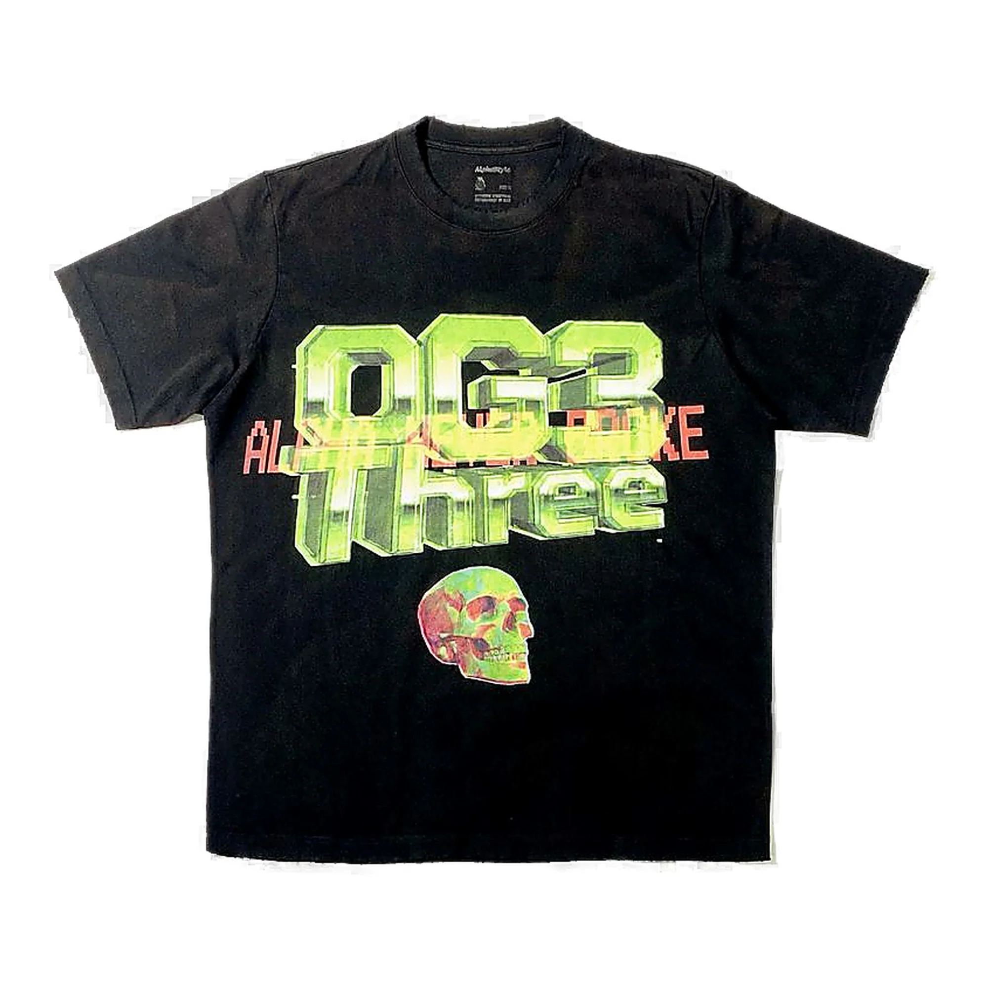 Alpha Style OG3Three T-Shirt - Graphic Black