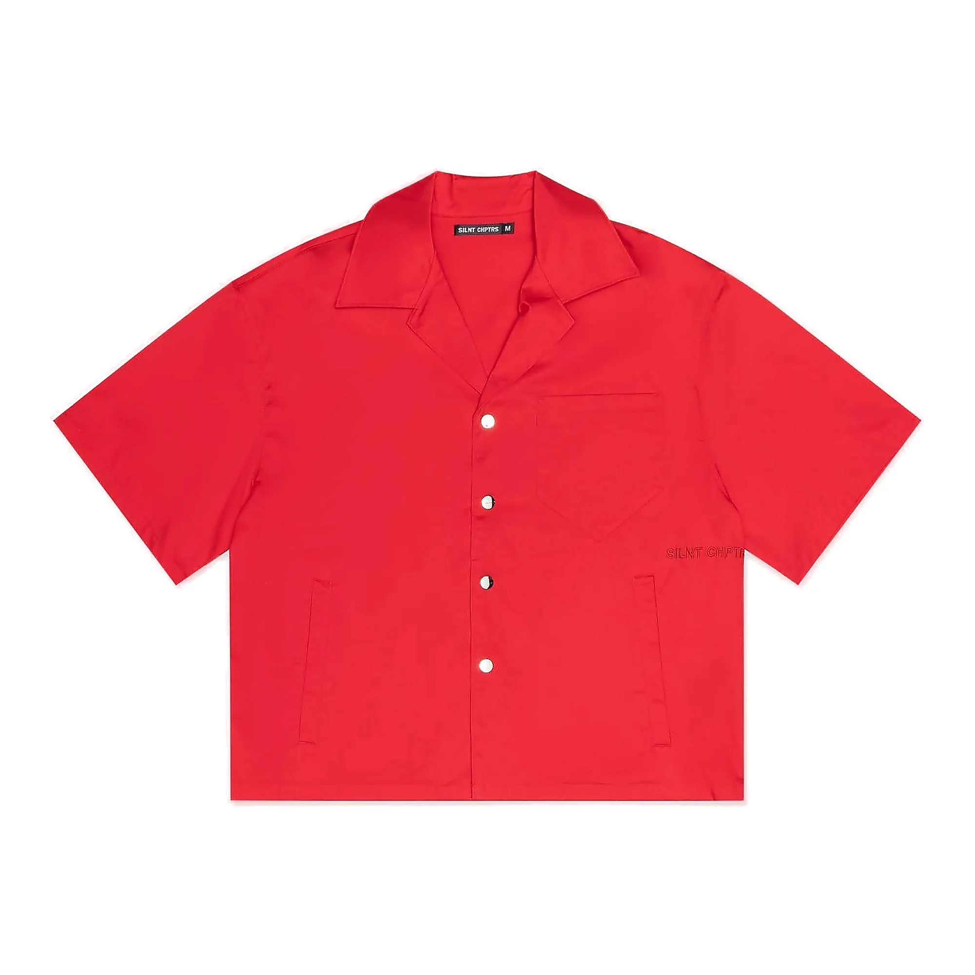 Silnt Chptrs Meantime Shirt - Boxy Fit Red - Image 2