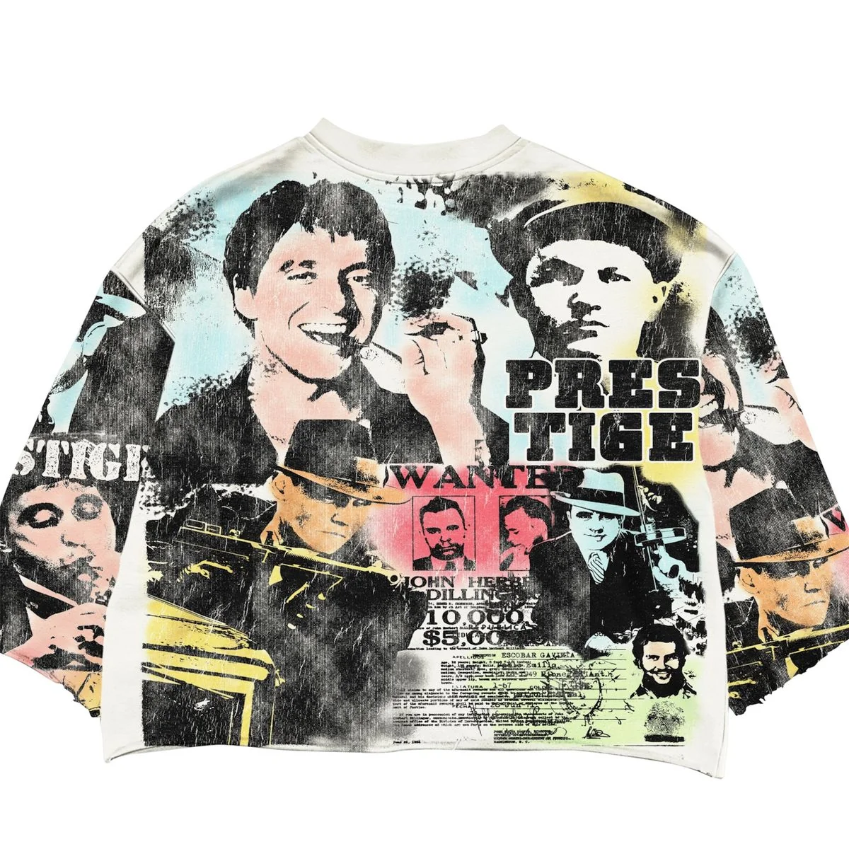 Prestige Denim Mobsters T-Shirt - Graphic Multi - Image 3