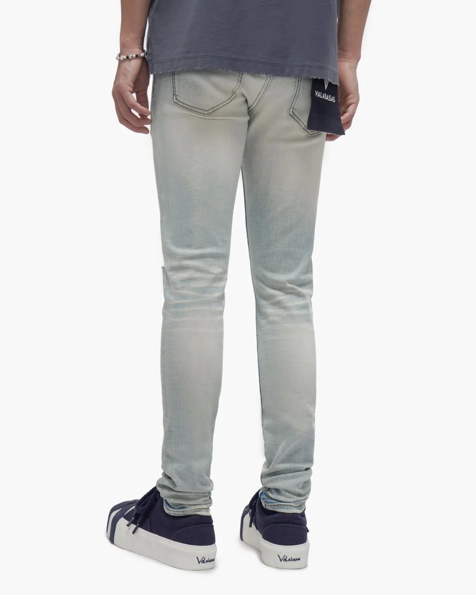 Valabasas Knee Distress Jeans - Skinny Fit - Image 10