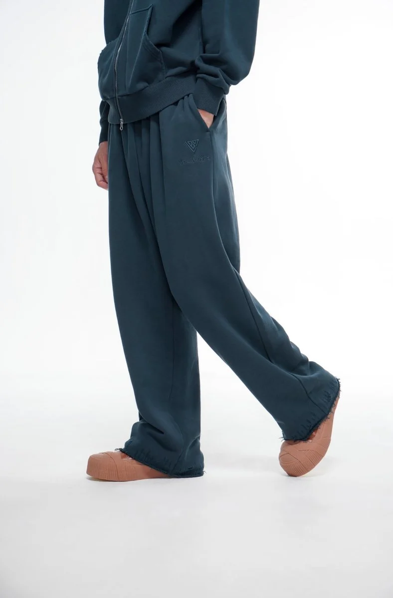 Valabasas Mr. Fleece Baggy Men's Pants Navy - Image 3