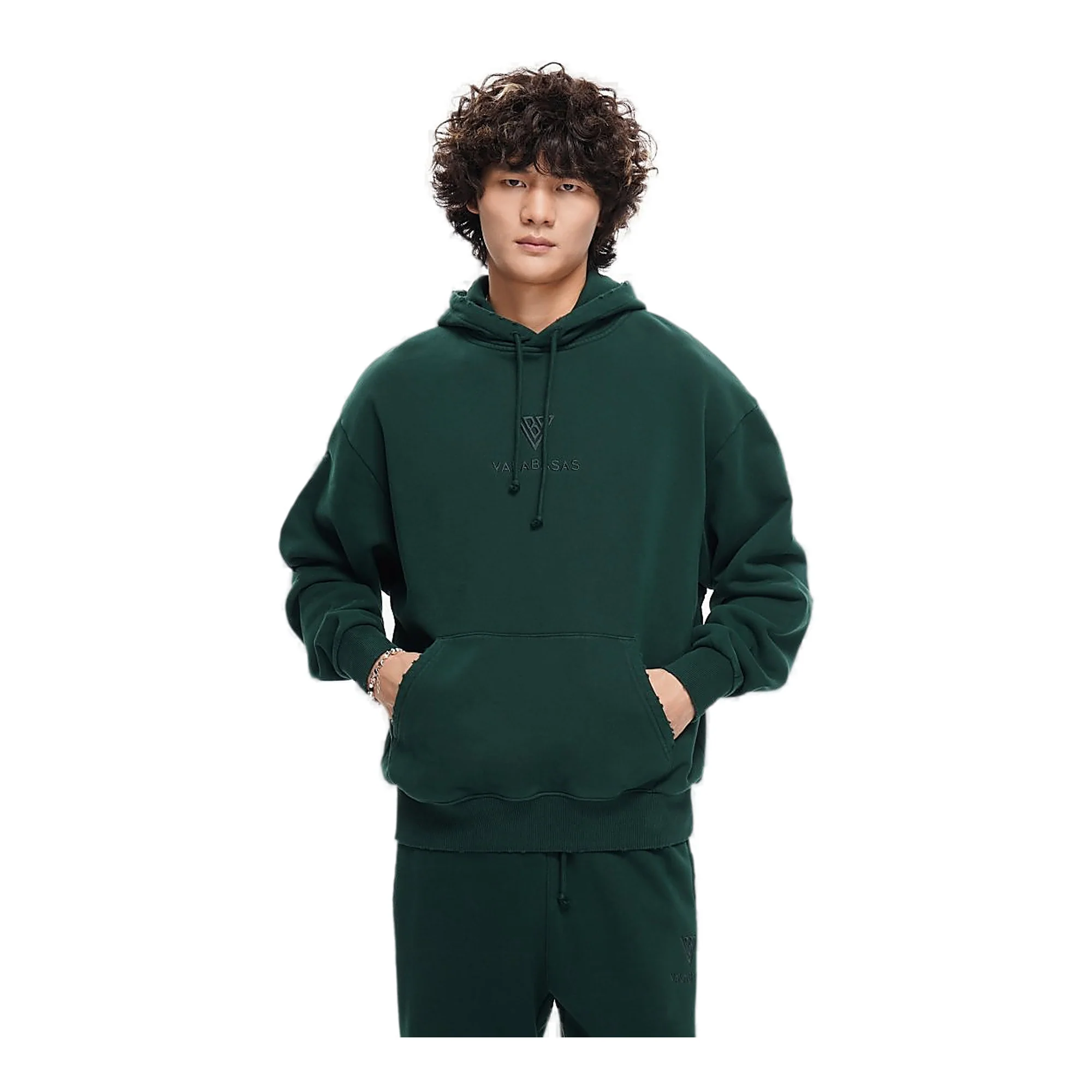 Valabasas Logo Hoodie - Heavyweight Green