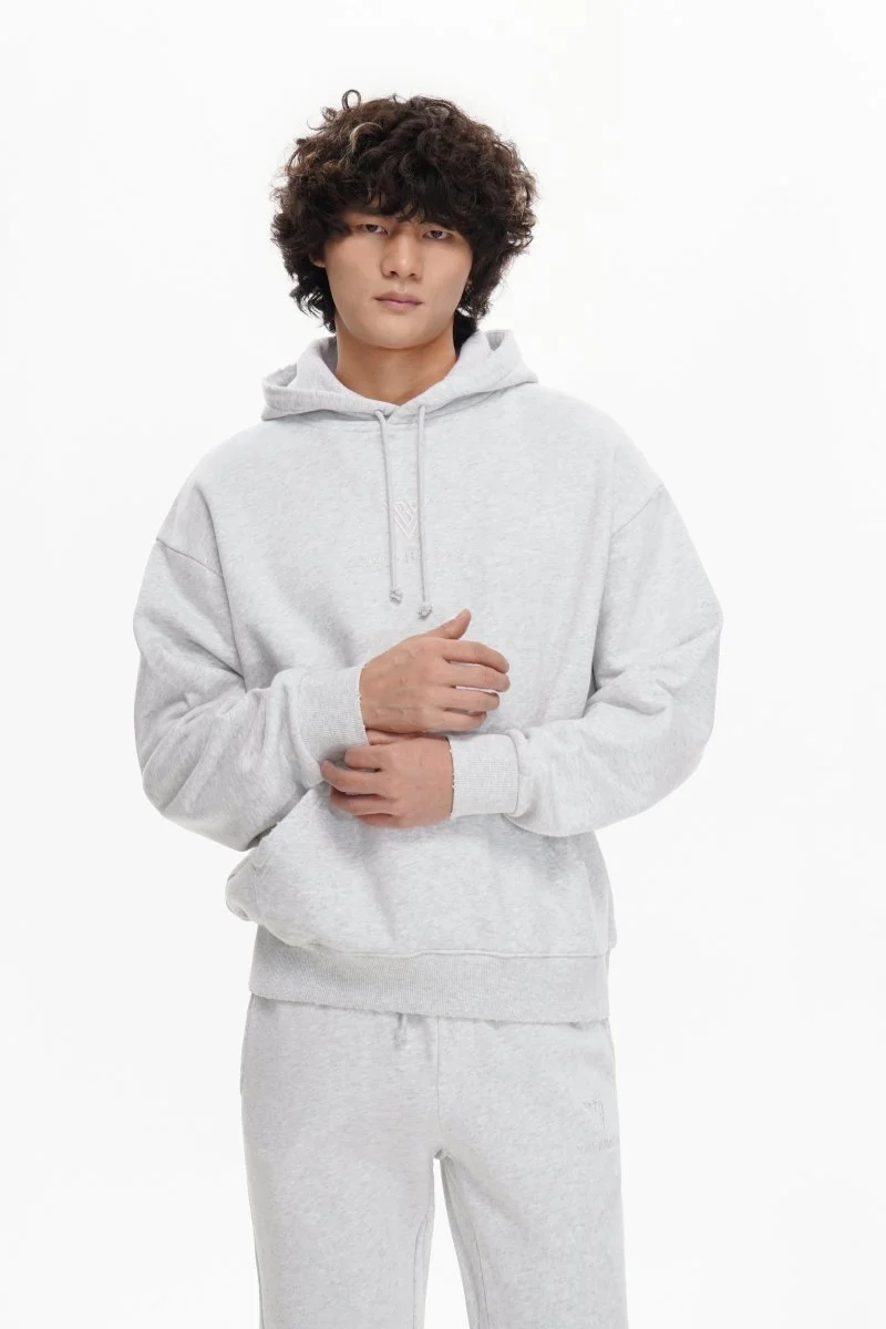 Valabasas Mr. Fleece Hoodie Men's Light Grey - Image 2