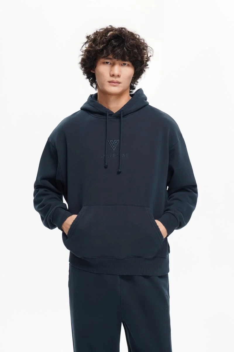 Valabasas Mr. Fleece Hoodie Men's Navy - Image 2