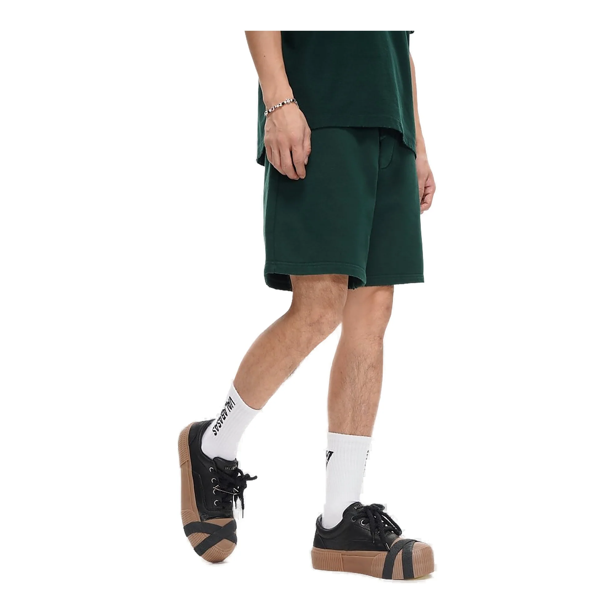 Valabasas Mr. Fleece Shorts Men Green