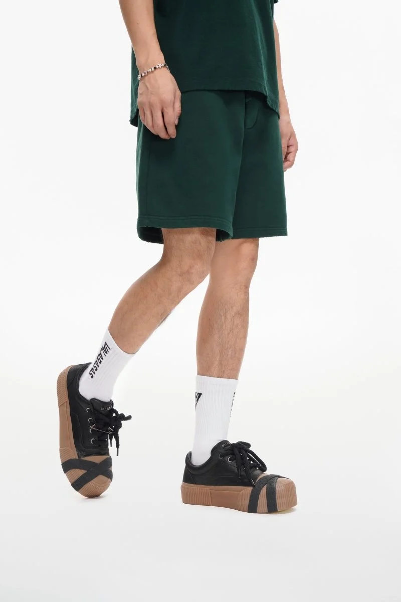 Valabasas Mr. Fleece Shorts Men Green - Image 2