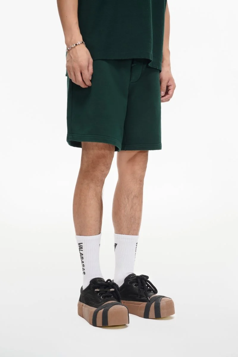 Valabasas Mr. Fleece Shorts Men Green - Image 7