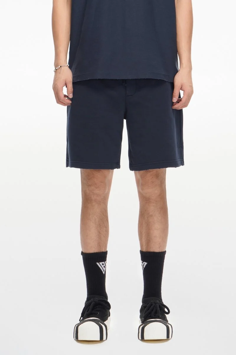 Valabasas Mr. Fleece Shorts Men Navy - Image 6