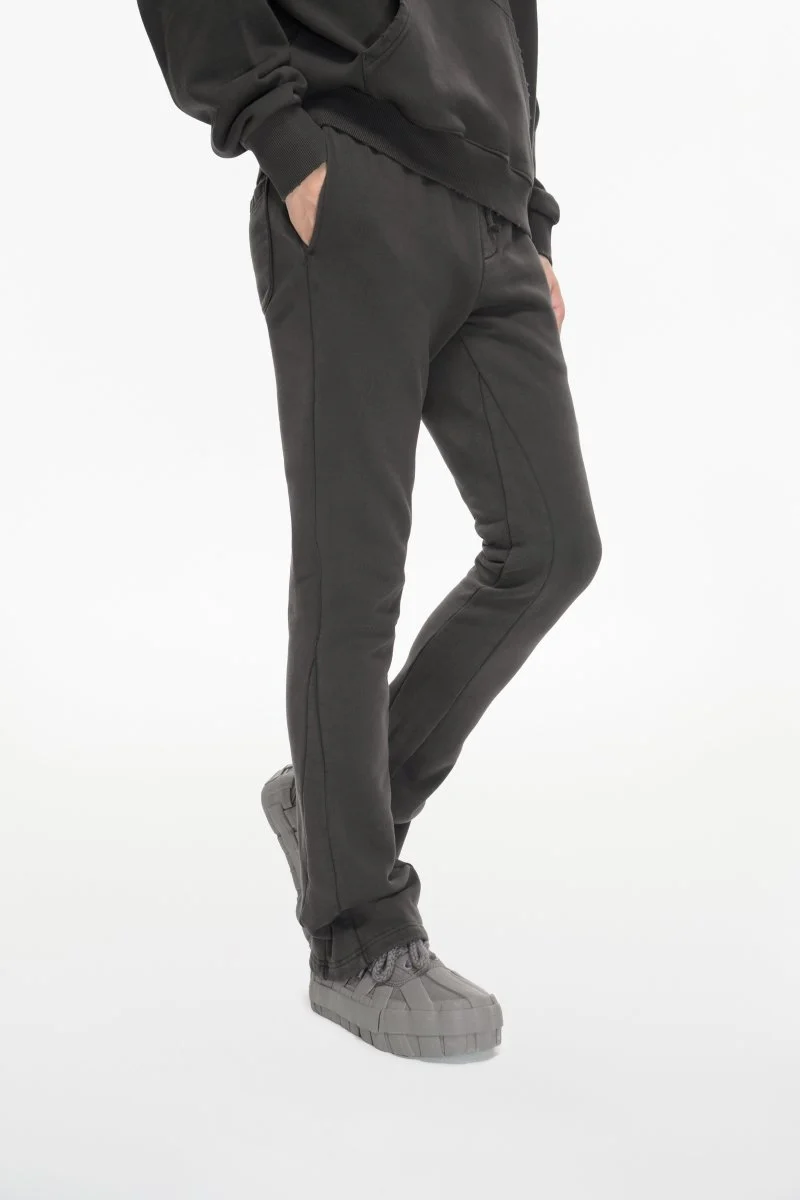 Valabasas Stacked Men's Pants Grey - Image 2