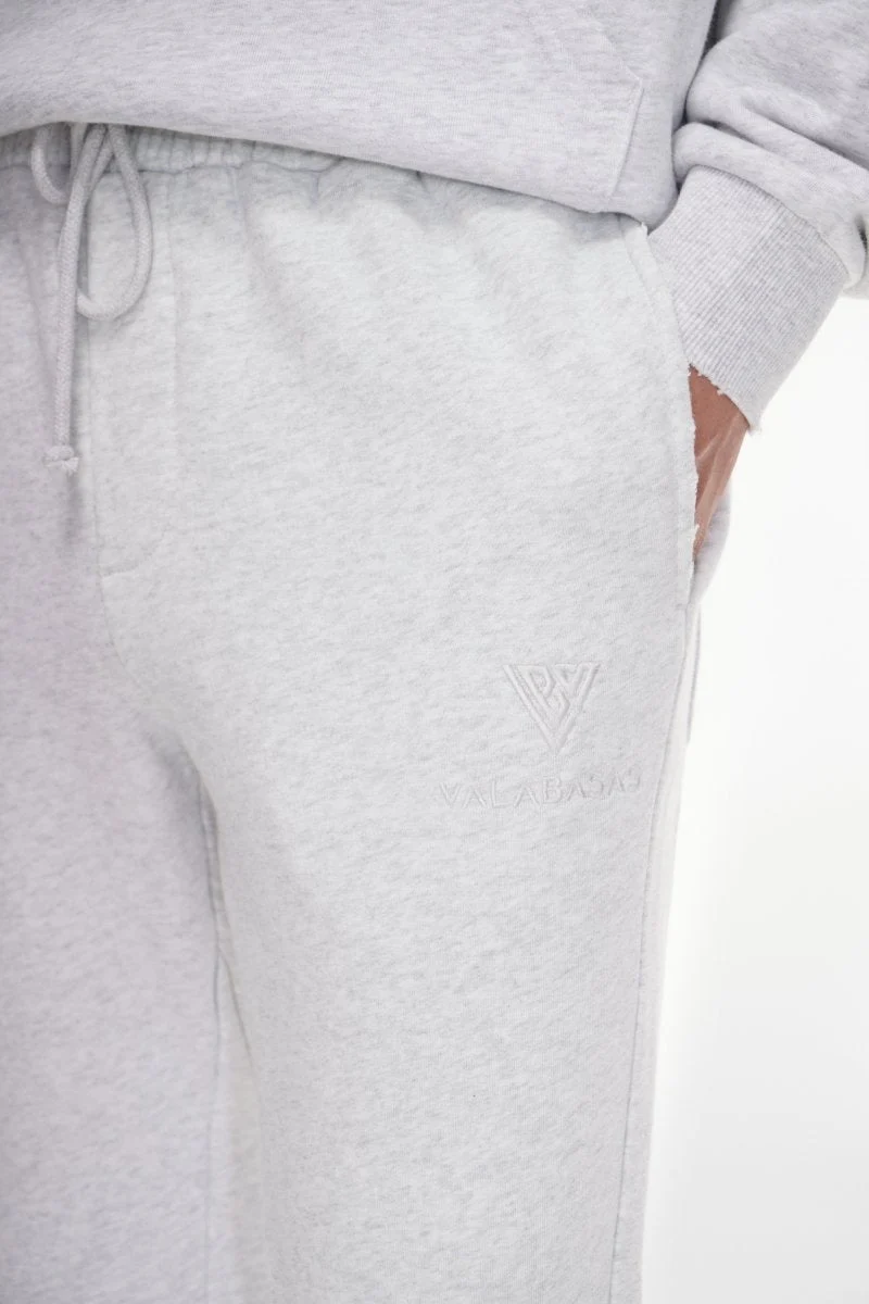 Valabasas Stacked Men's Pants Light Grey - Image 4