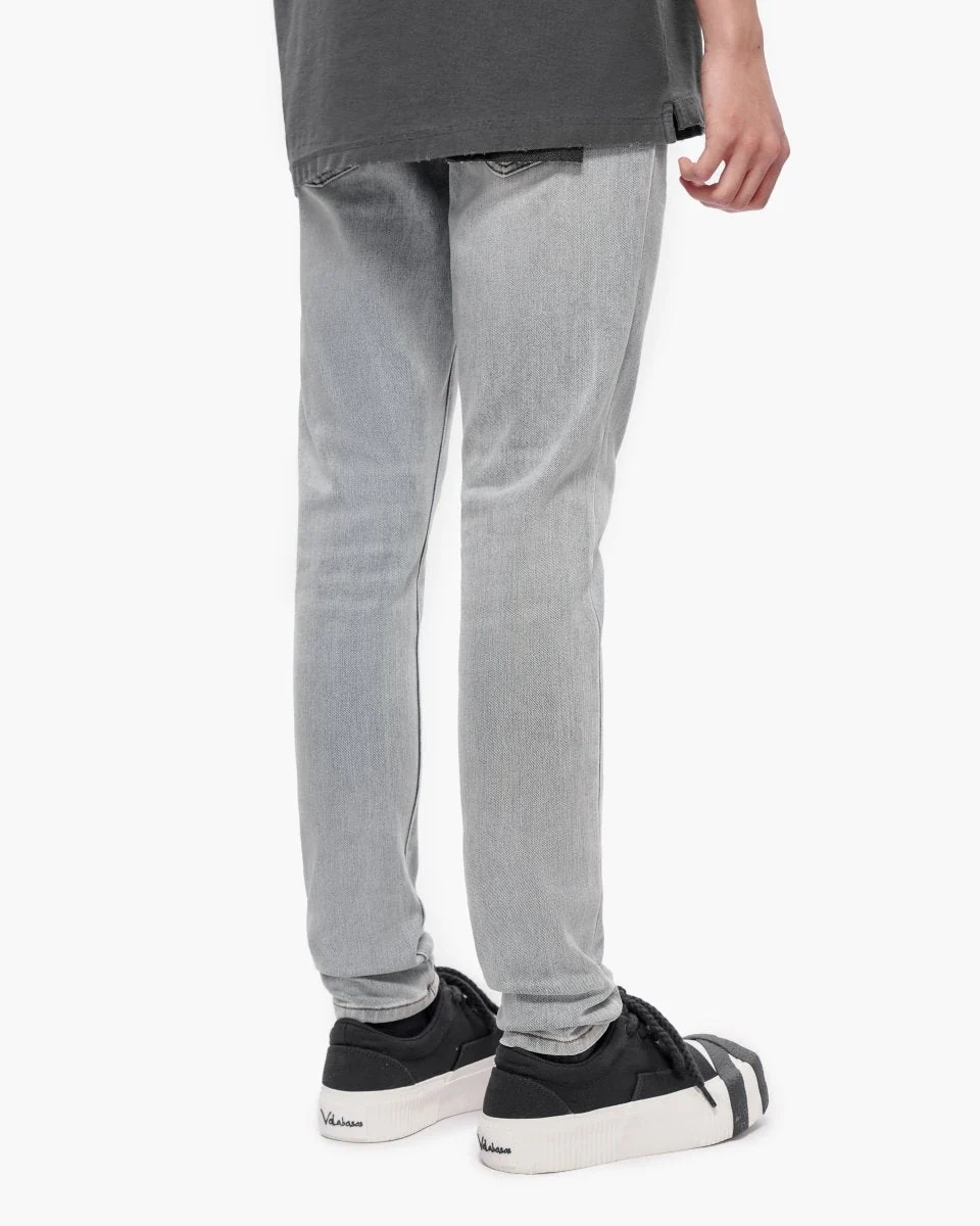 Valabasas Flex Jeans - Embroidered Denim Blue - Image 7