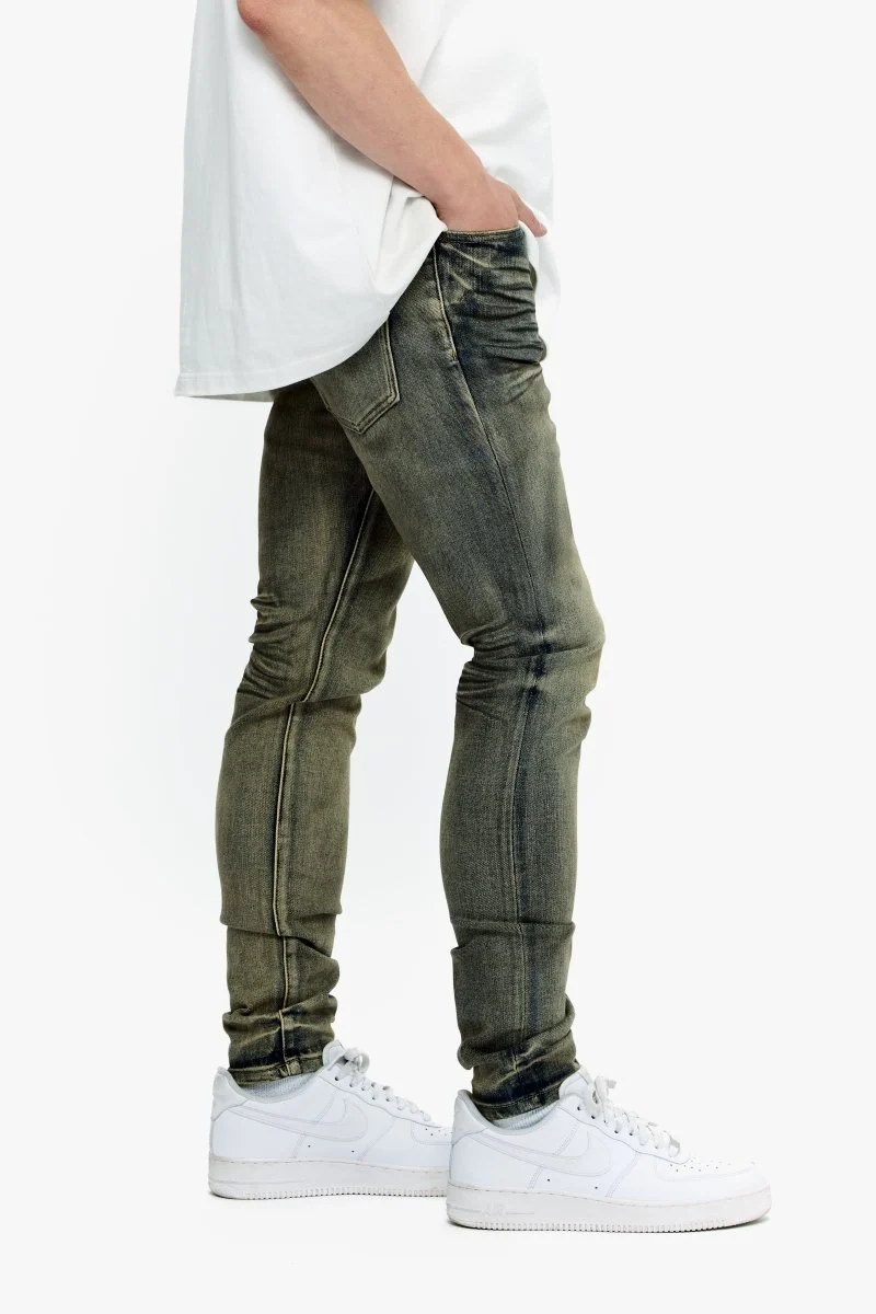 Valabasas Mr. Flex Skinny Jeans Brown Blue Vt Wash - Image 7
