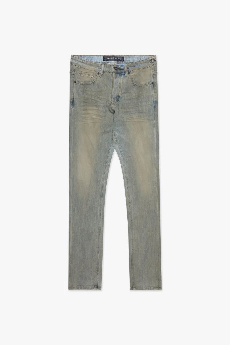 Valabasas Mr. Flex Skinny Dirty Washed Jeans - Faded - Image 2