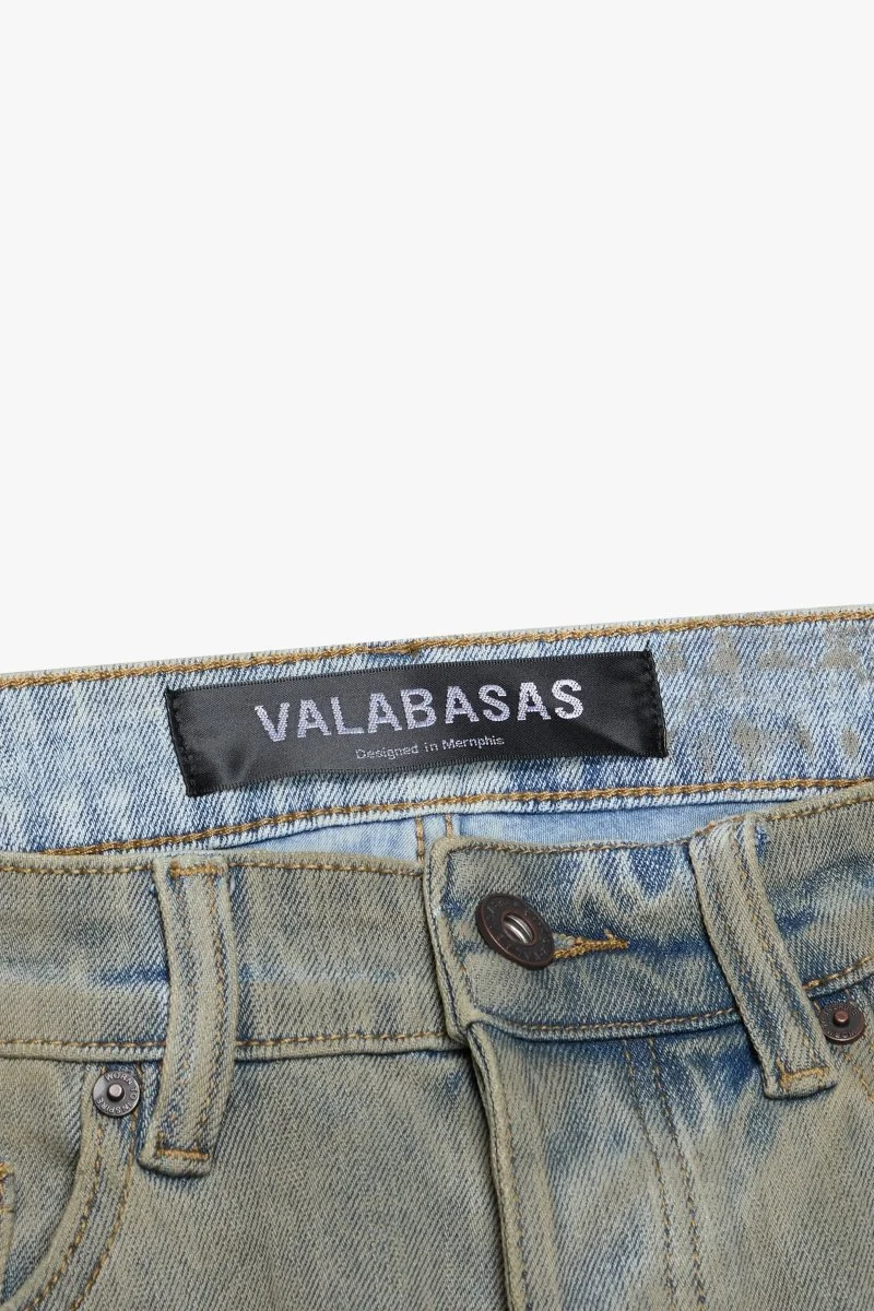 Valabasas Mr. Flex Skinny Dirty Washed Jeans - Faded - Image 3