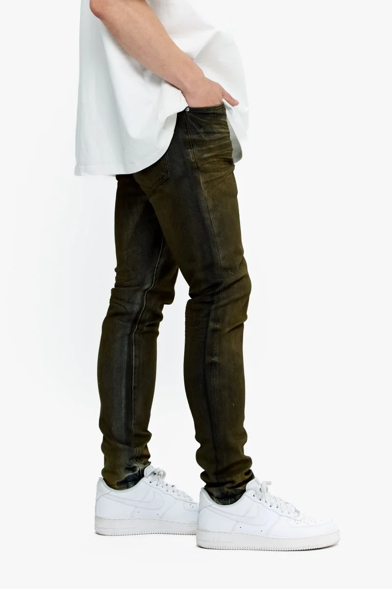 Valabasas Skinny Fade Men's Jeans - Dark Wash - Image 5
