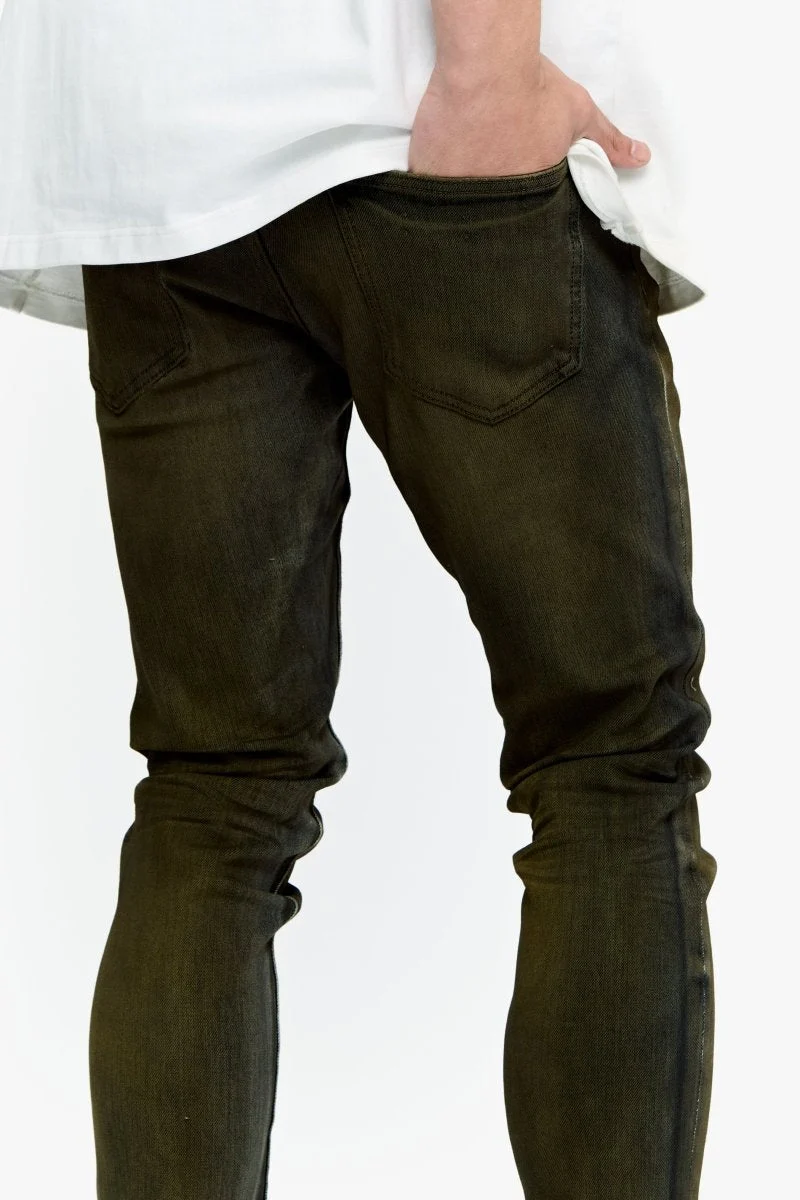 Valabasas Skinny Fade Men's Jeans - Dark Wash - Image 7