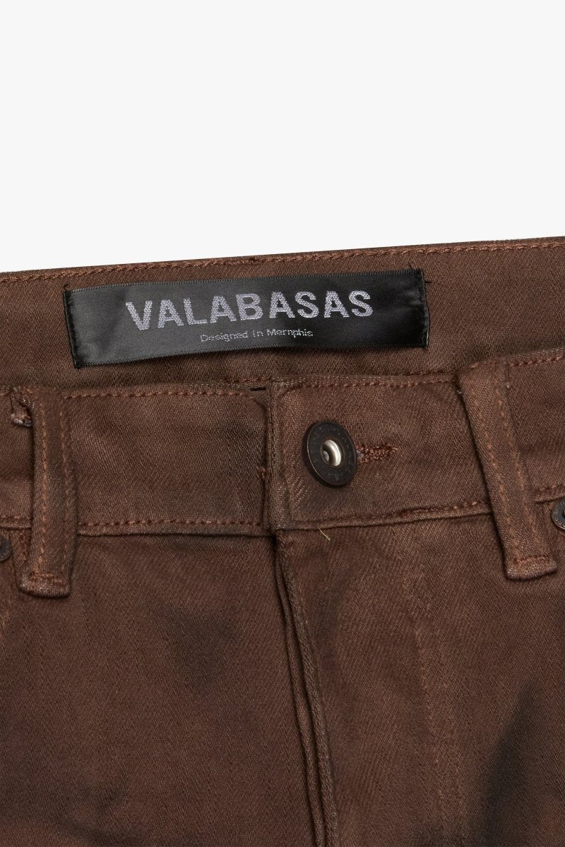Valabasas Mr. Flex Skinny Jeans Brown Wash - Image 3