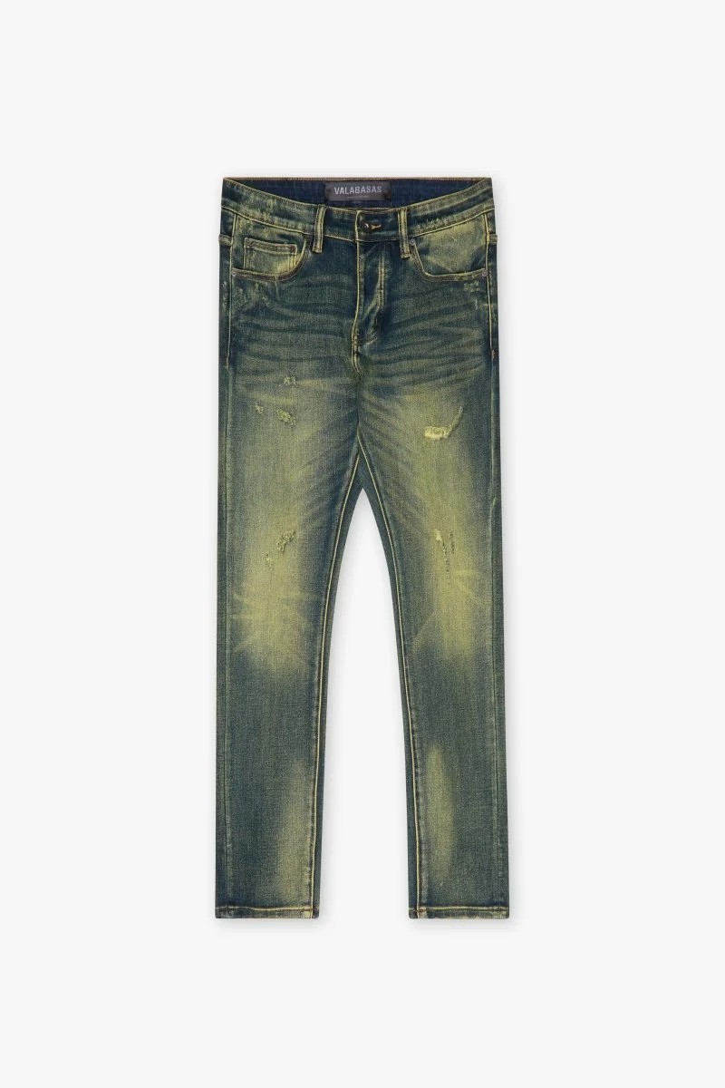 Valabasas Mr. Flex Skinny Wash Jeans - Faded - Image 2