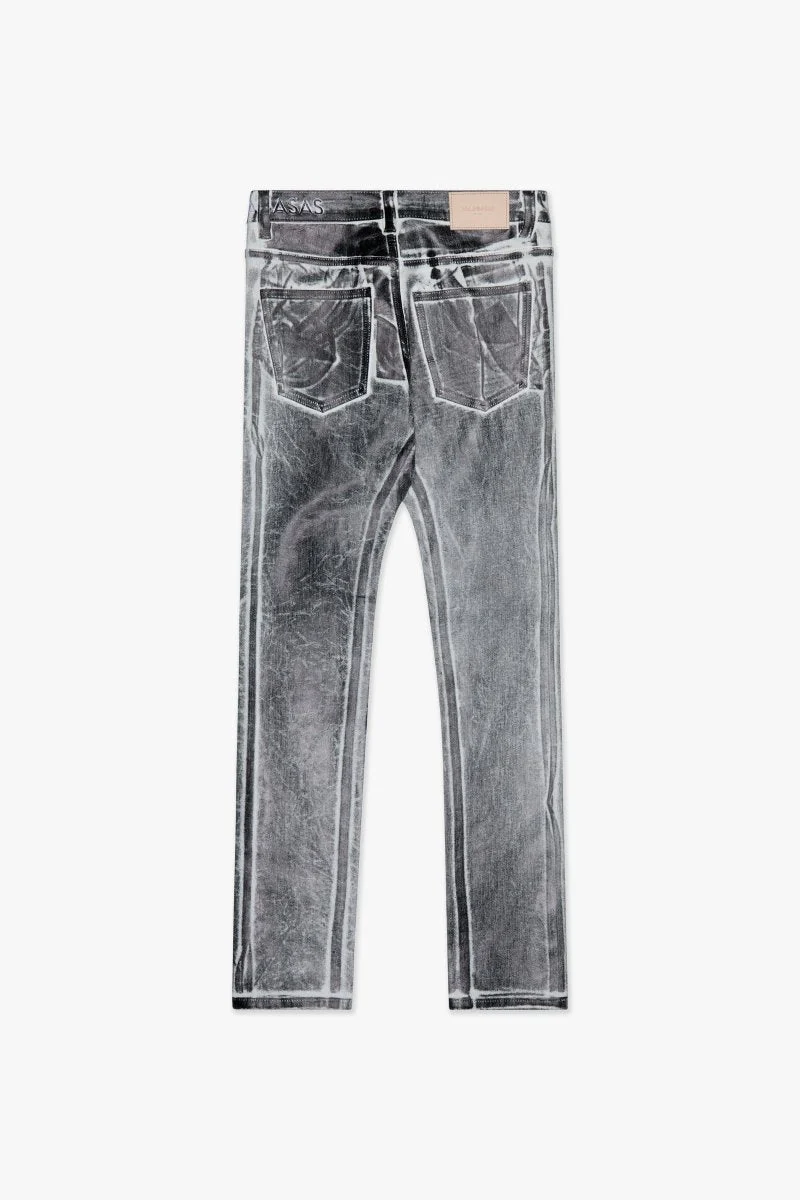 Valabasas Mr. Flex Skinny Waxed Men's Jeans - Image 4