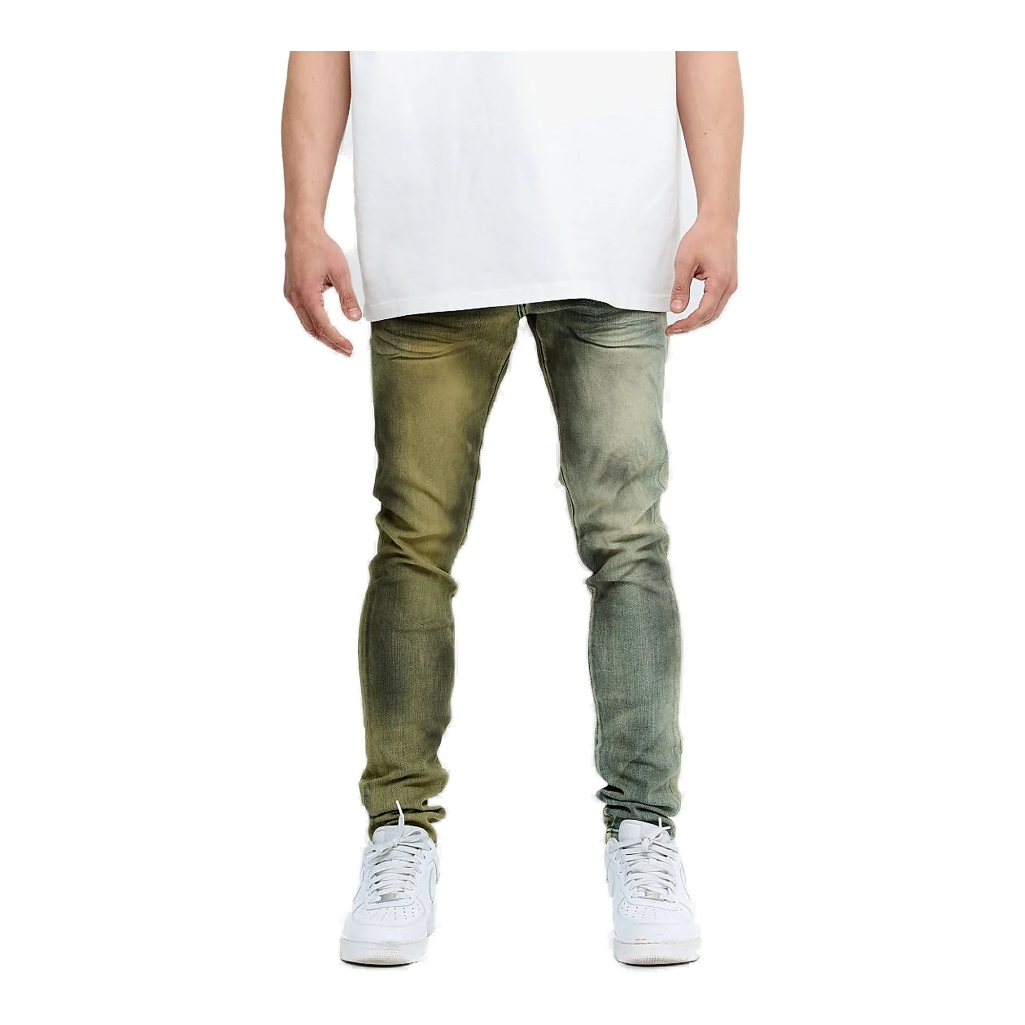 Valabasas Mr. Flex Skinny Jeans Yellow Vt Lt Y. Wash