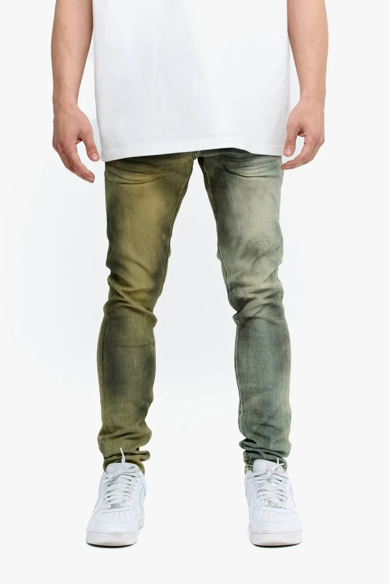 Valabasas Mr. Flex Skinny Jeans Yellow Vt Lt Y. Wash - Image 2