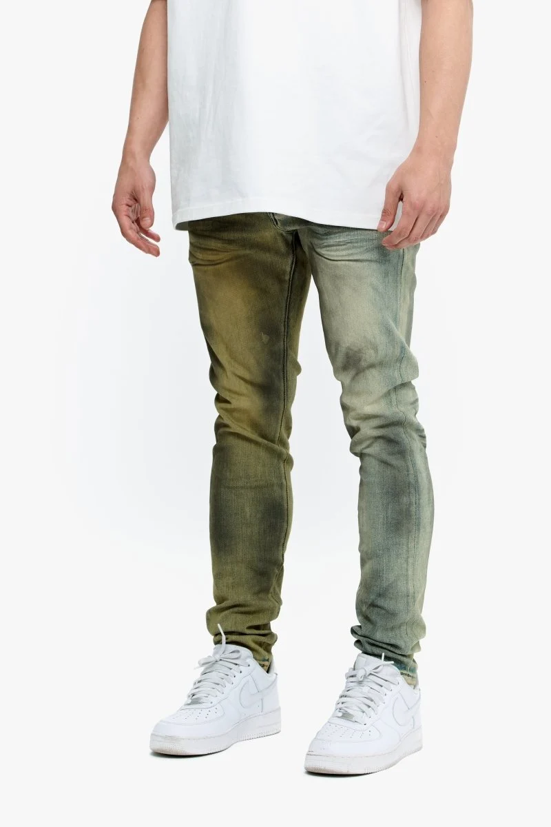 Valabasas Mr. Flex Skinny Jeans Yellow Vt Lt Y. Wash - Image 3