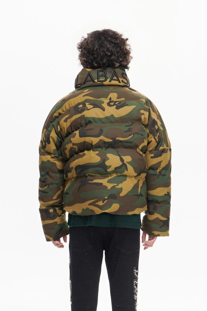 Valabasas Mr. Puffer Denim Jacket - Camouflage - Image 5