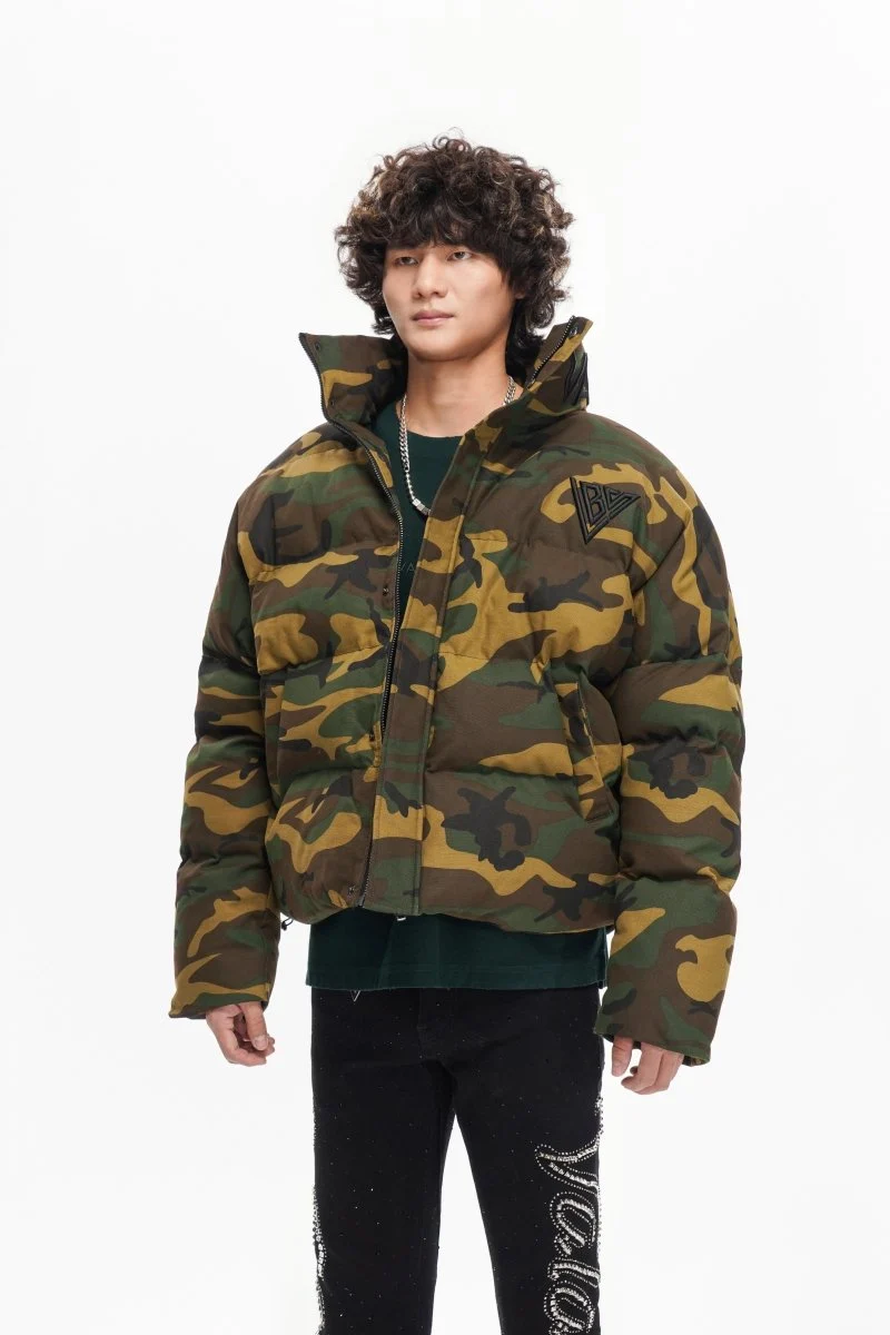 Valabasas Mr. Puffer Denim Jacket - Camouflage - Image 8