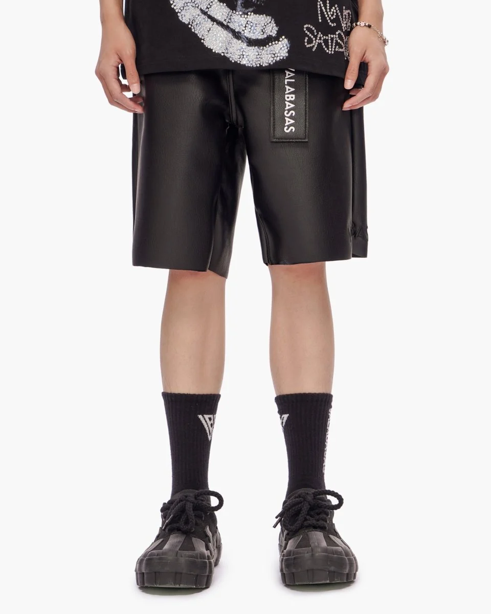 Mr.Shorts Black Leather - Image 4