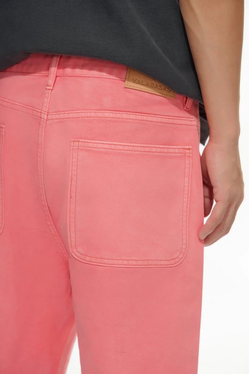 Valabasas Embroidered Shorts - Waxed Finish - Image 5