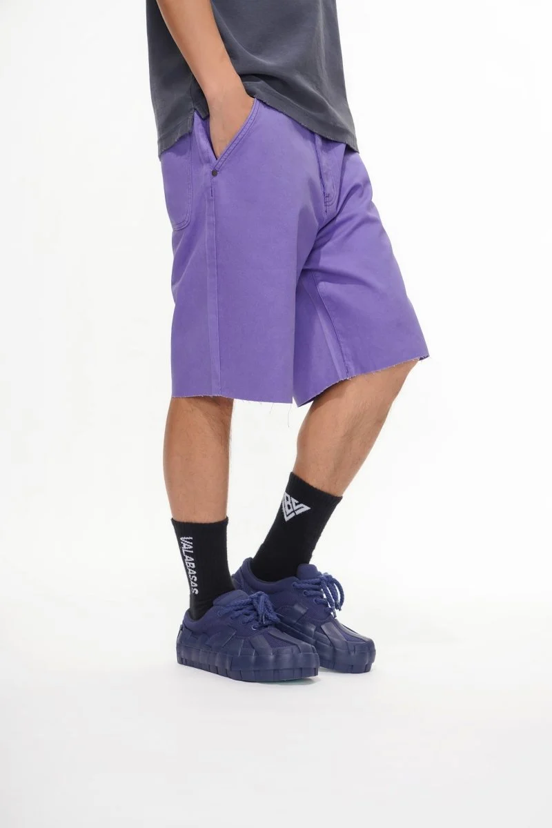 Valabasas Patch Pocket Shorts - Waxed Finish - Image 3