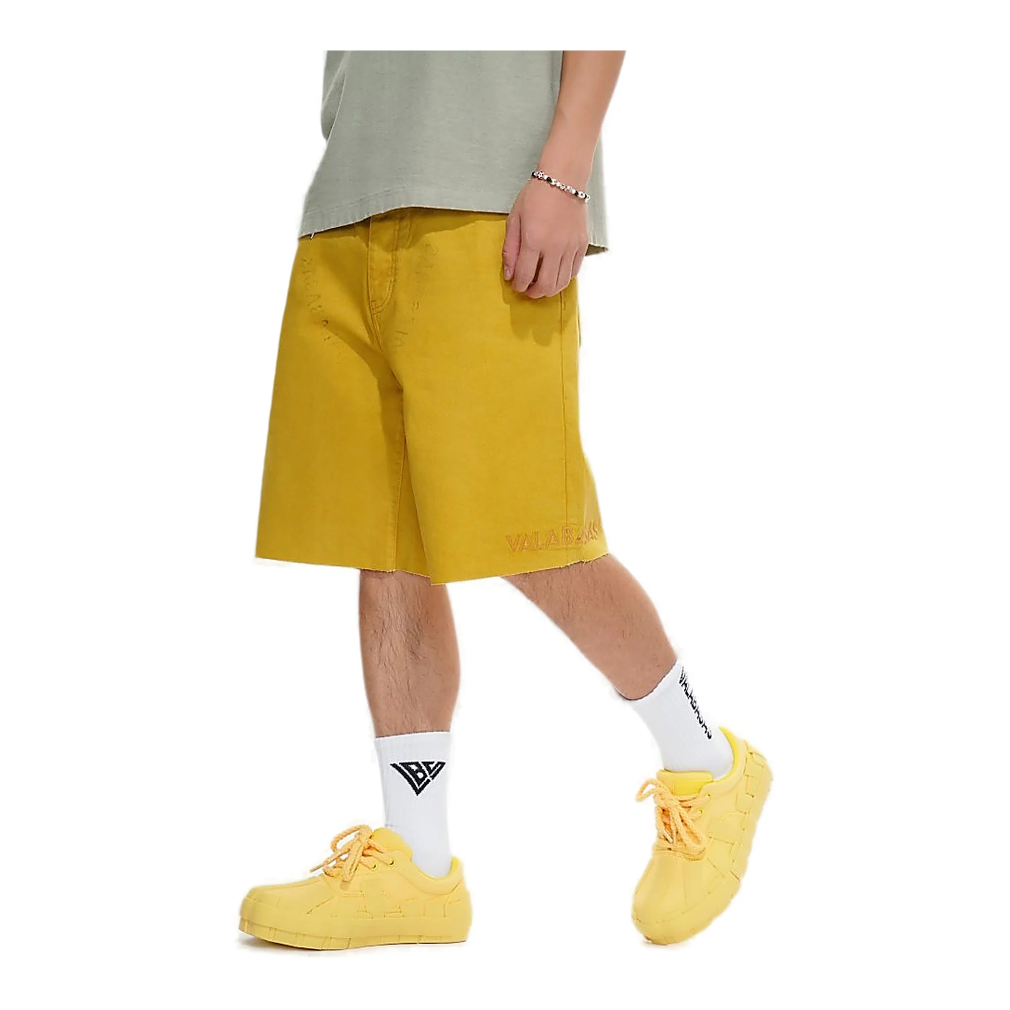 Valabasas Raw Hem Shorts - Waxed Finish