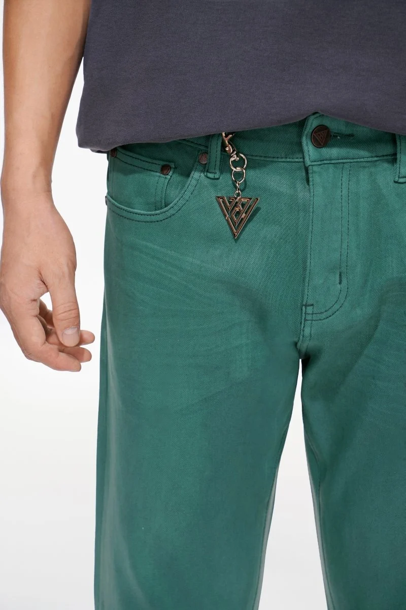 Valabasas Waxed Jeans - Coated Finish - Image 4