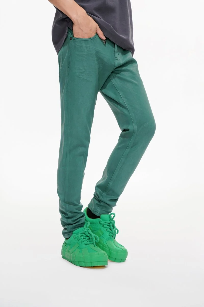 Valabasas Waxed Jeans - Coated Finish - Image 6