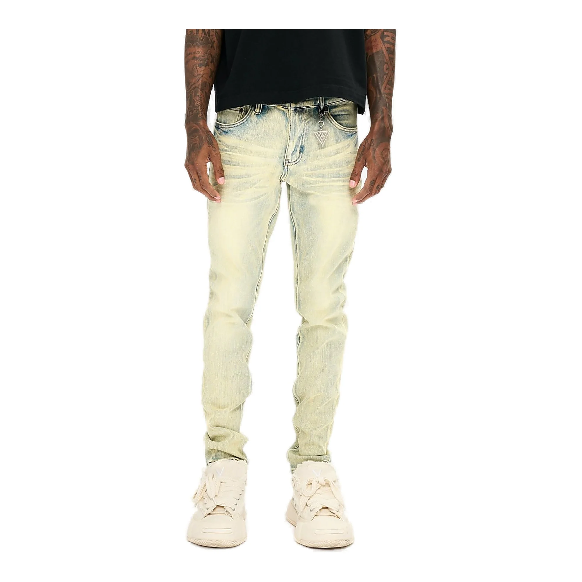 Valabasas Mr. Slim Jean Vintage Wash Jeans - Light Wash