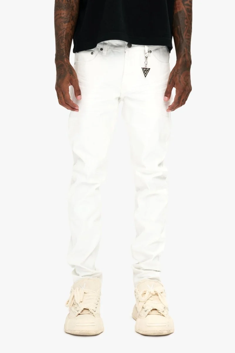 Valabasas Mr. Slim Slim Fit Jeans White - Image 2