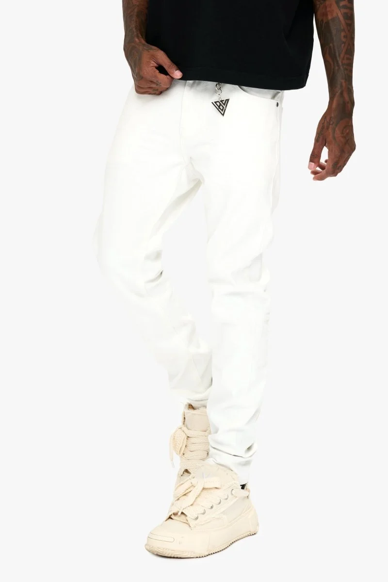 Valabasas Mr. Slim Slim Fit Jeans White - Image 7