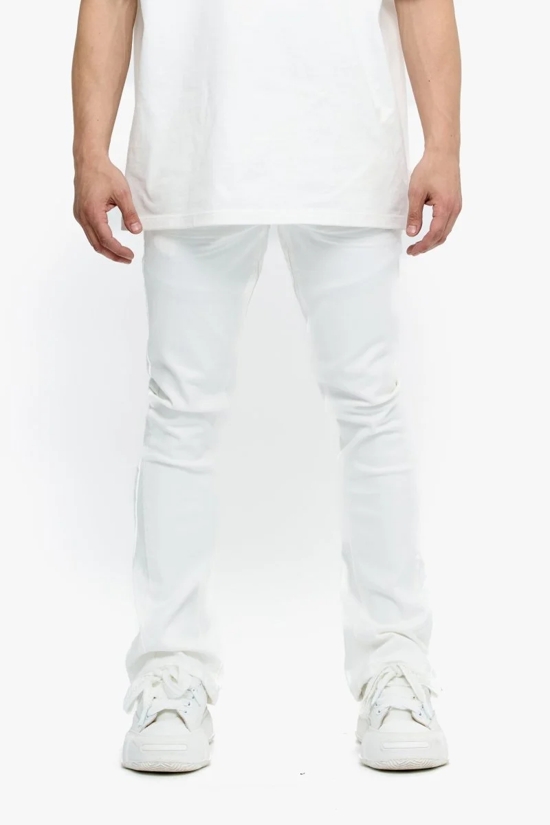 Valabasas Mr. Stacked Jeans White - Image 2