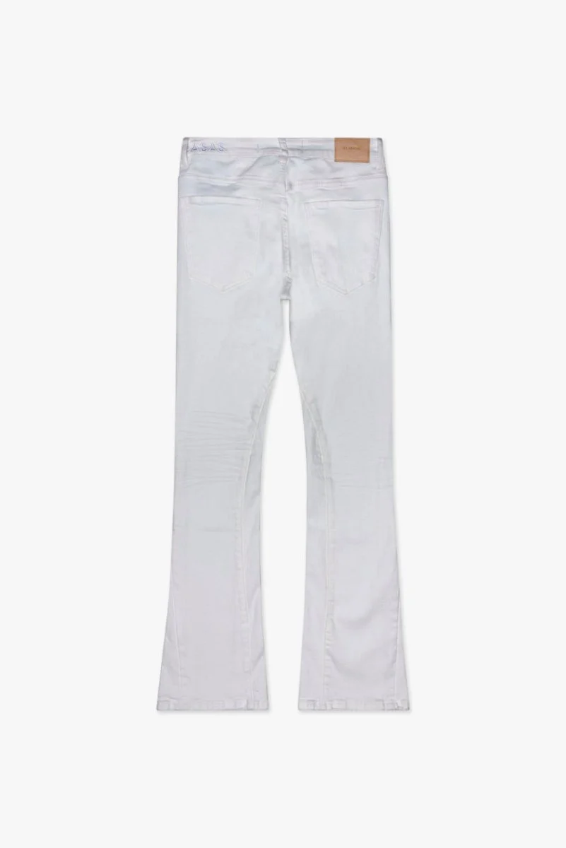Valabasas Mr. Stacked Jeans White - Image 5