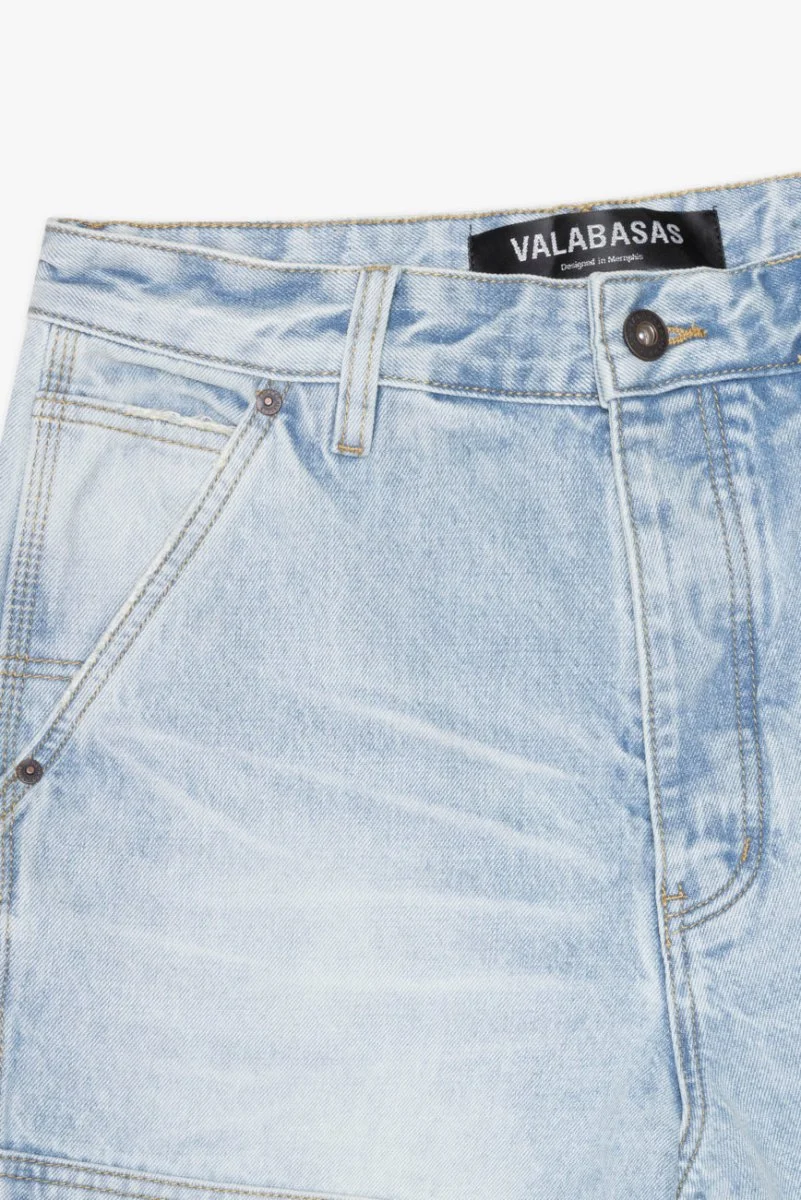 Valabasas Mr. Straight Lt.Wash Jeans - Light Wash - Image 6