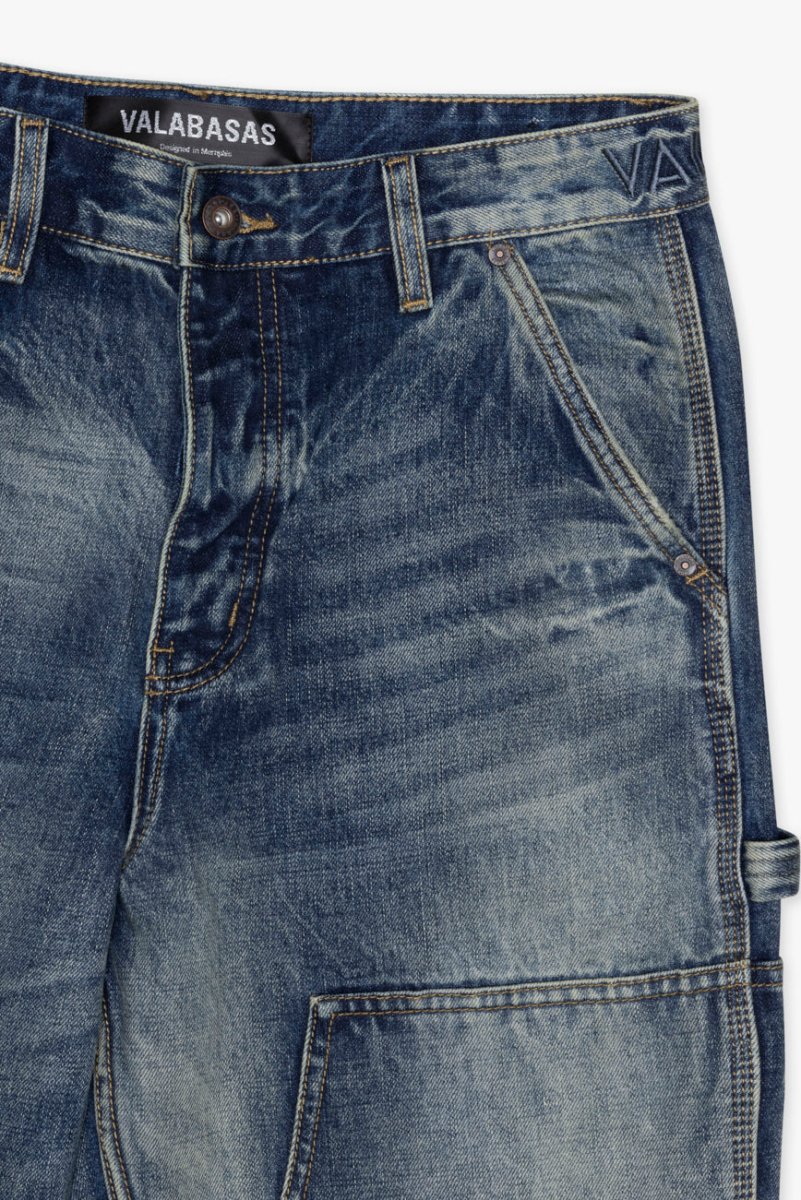 Valabasas Mr. Straight Medium Wash Jeans - Distressed - Image 6