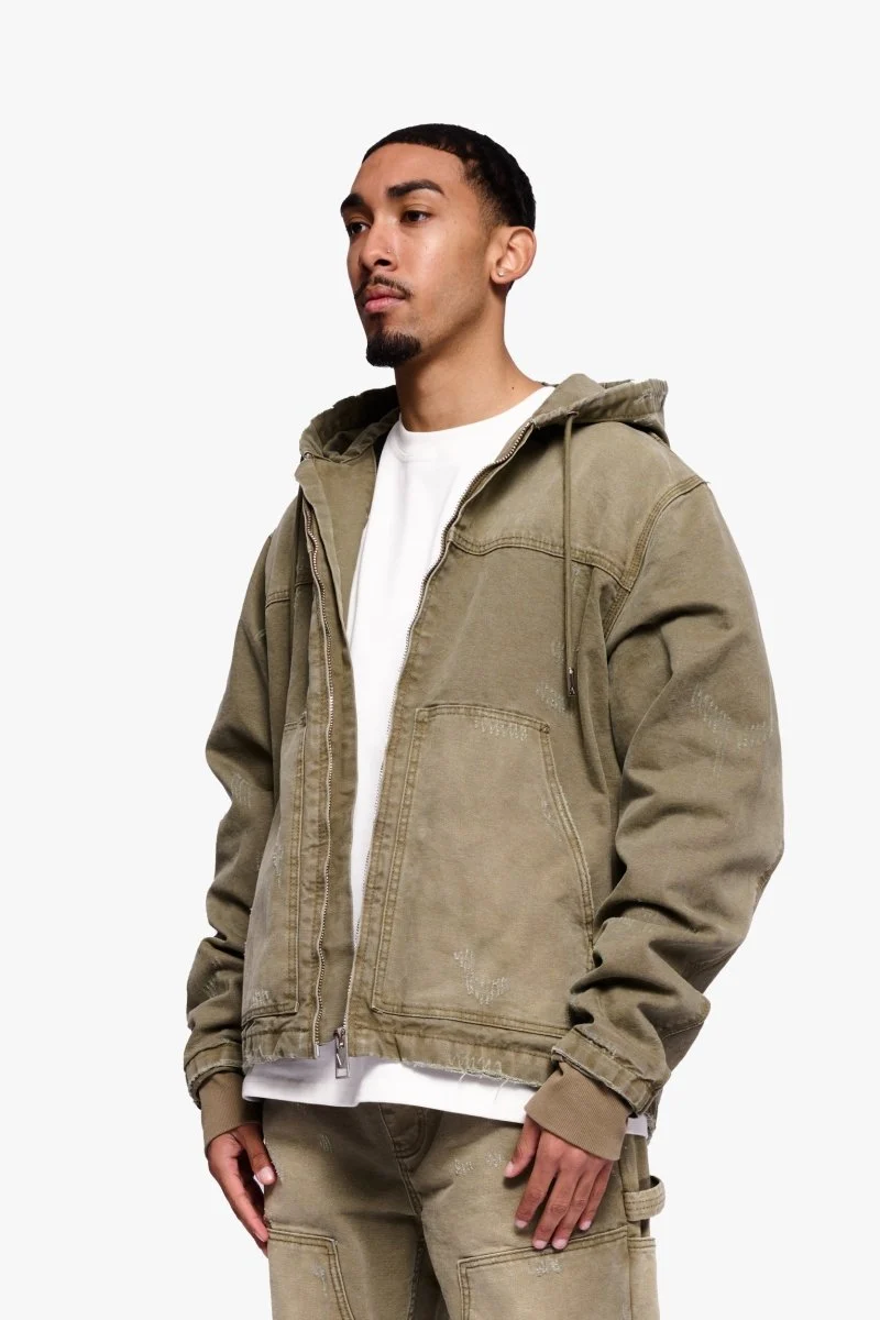 Valabasas Nest Jacket Green Washed - Image 5