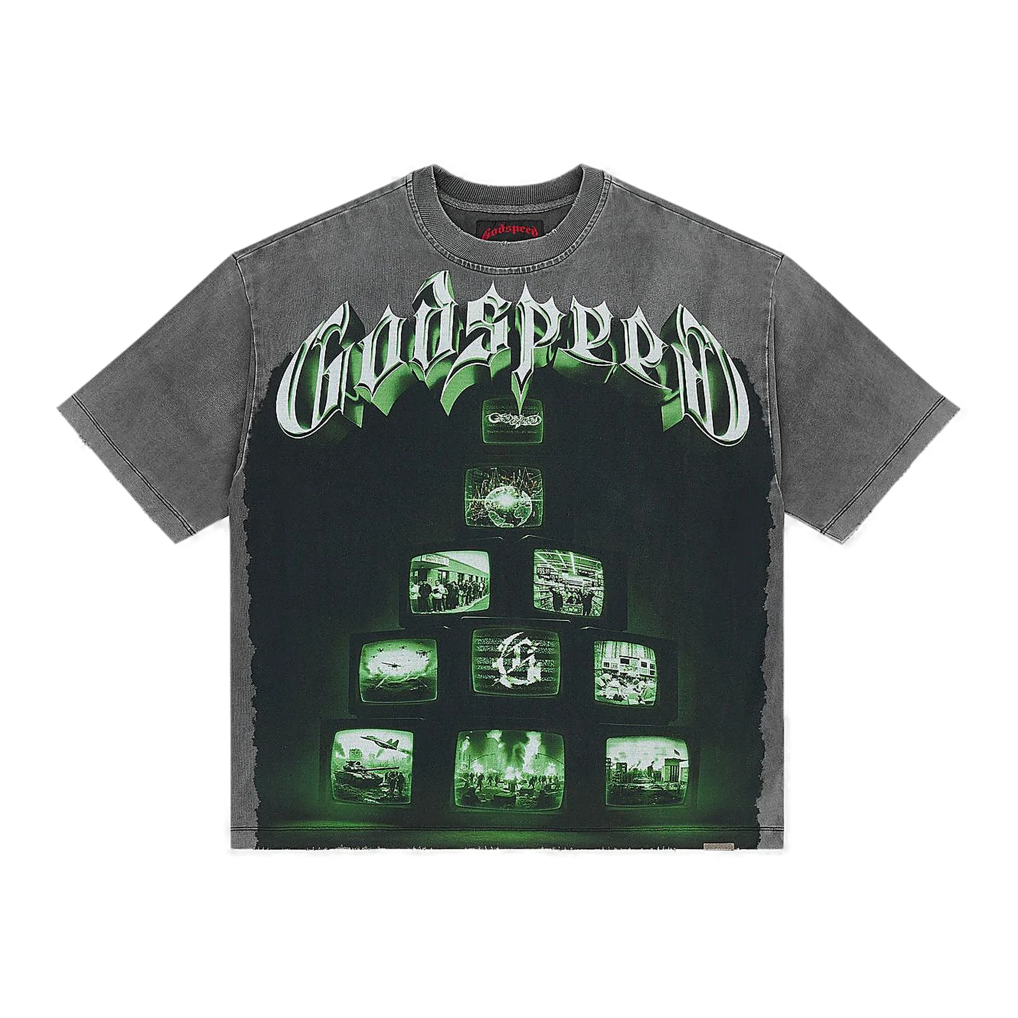 Godspeed Overstimulation Tee - Stone Graphic