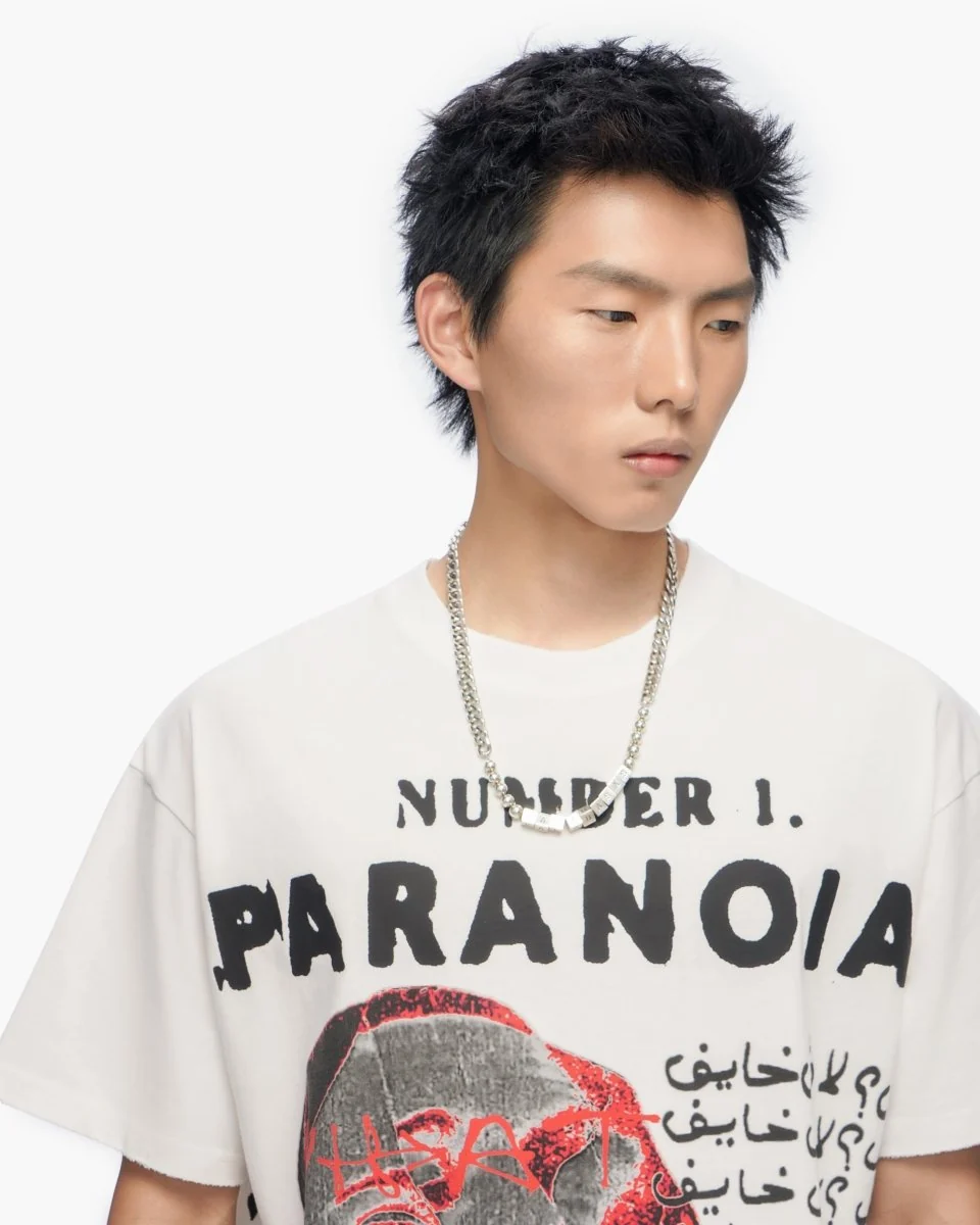 Valabasas Paranoia Tee - Graphic White - Image 4